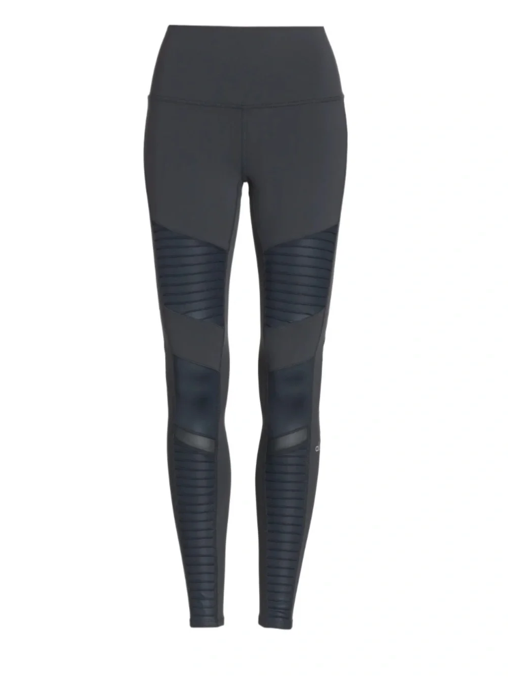 Alo Yoga Anthracite Moto Leggings